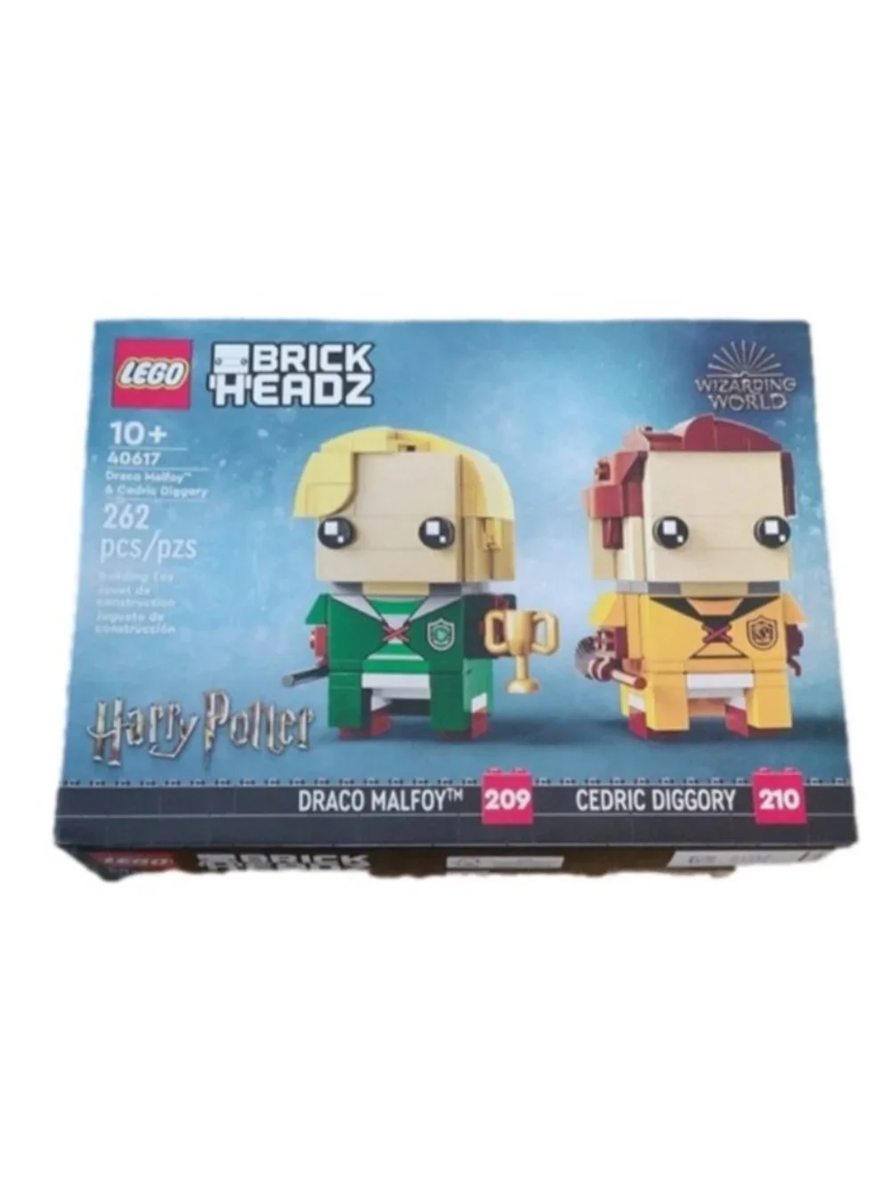 Lego Brickheadz 40617 Draco Malfoy & Cedric Diggory Figures Building Set HP